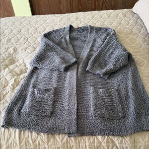 Barefoot Dreams Charcoal Cardigan